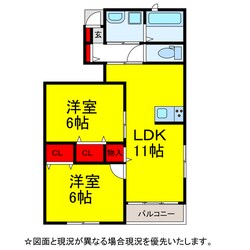 ﾘｱﾝⅦの物件間取画像